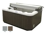 [SPA-03011073] Spa cover CAL SPAS 236x330cm, STANDARD (13-8cm aflopend), GRIJS