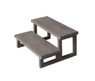 Spa trap 2 treden - Mist