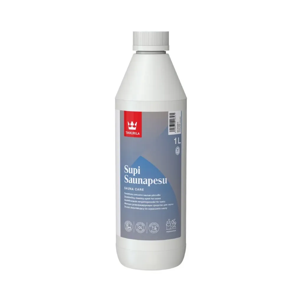 [HCH-01010002] Tikkurila Supi Sauna Cleaner 1L