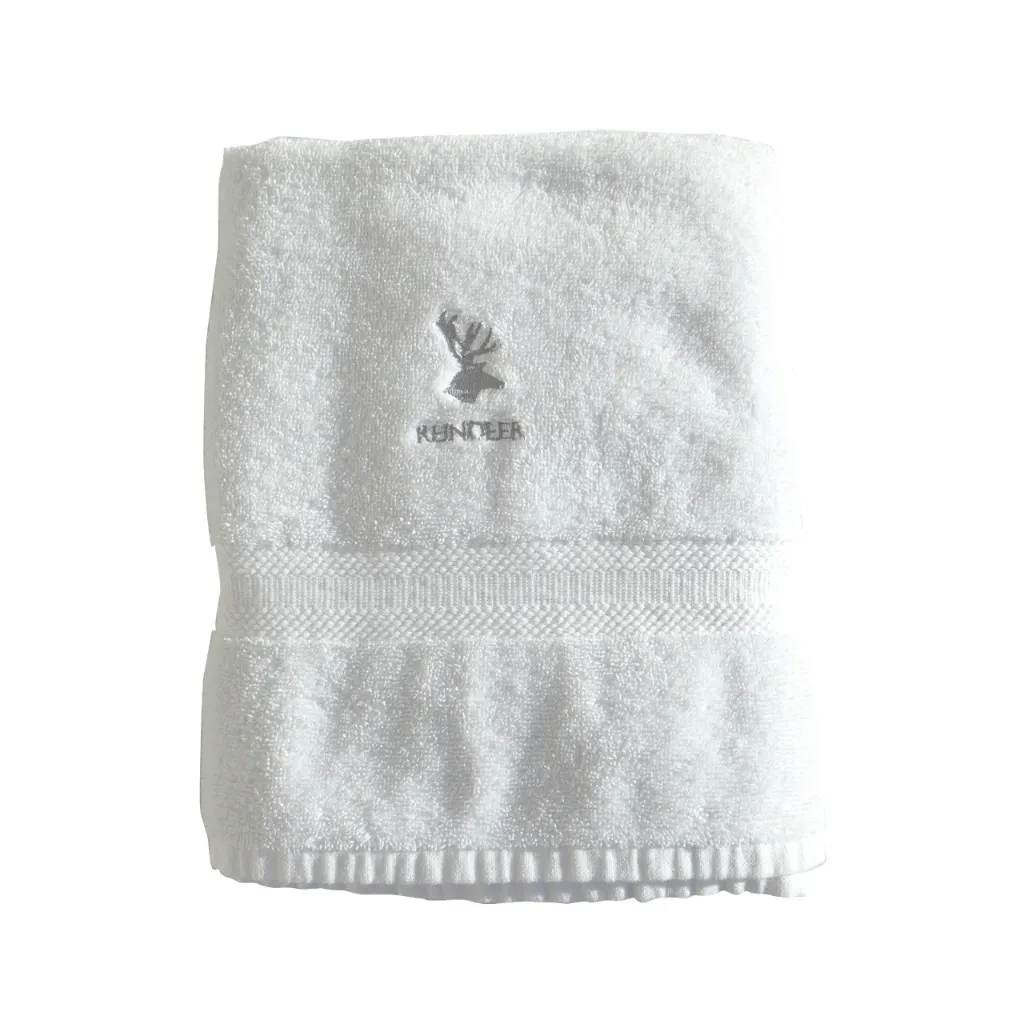 Serviette de Bain Reindeer, blanc, 70x145cm