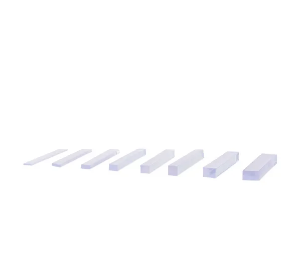 Transparante beglazingsblokjes - 8mm - 100stuks