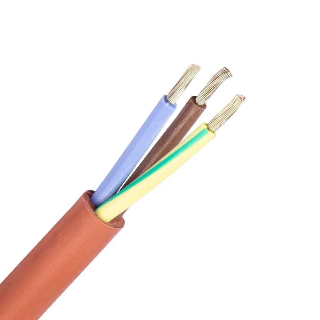SIHF siliconenkabel 3x1.5mm² 3G1,5 carré per meter